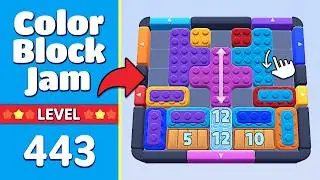 Color Block Jam Level 443 | Complete Walkthrough & Solutions (No Mistakes!) 🎯