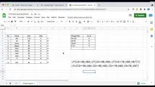 If bertingkat di spreadsheet dan excel, multiple if google spreadsheet and excel, fungsi ifs