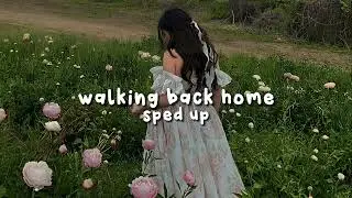 Vira Talisa - Walking Back Home (sped up)