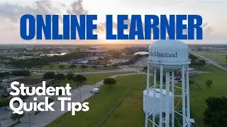 Student Quick Tips - Online Learner Workshop