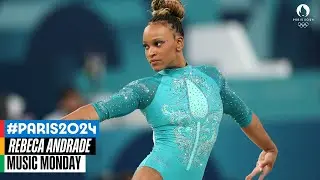Rebeca Andrade's GOLD 🥇✨medal floor routine I Music Monday