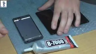 Как и чем вклеить сенсор\модуль на смартфоне