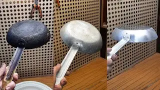 КАК ОЧИСТИТЬ СКОВОРОДУ