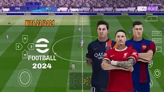 EFOOTBALL 2024 PPSSPP MOD ENGLISH VERSION LATEST UPDATE PES 2024 PSP CAMERA PS5