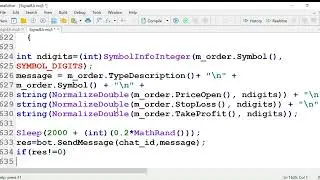 MQL4 MQL5 Course: How to check open orders on MT5 from Telegram?