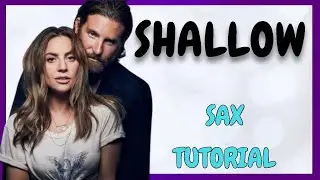 LADY GAGA- SHALLOW- para tocar con tu 🎷 saxoPHONE