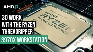 AMD Threadripper 3970X 3D Workstation