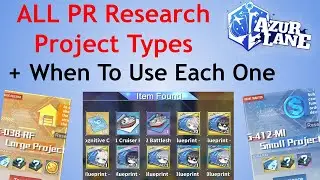 Azur Lane PR Research Projects Explained (Where to get PR Ship & Weapon Blueprints)