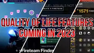 Destiny 2: All Known Quality Of Life Features Coming In 2023, LFG, Build Crafting, And More