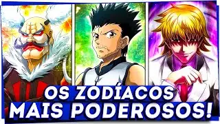 Os PODERES de TODOS os ZODÍACOS de HUNTER x HUNTER - Quais estão entre os 5 MELHORES Usuários de Nen