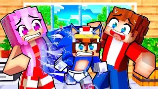 SHADO becomes a BABY SONIC 3 on Minecraft!