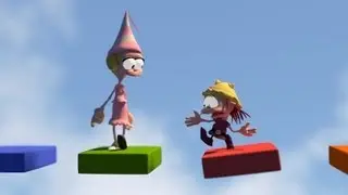 Blender animation : Game Over Comic caracter