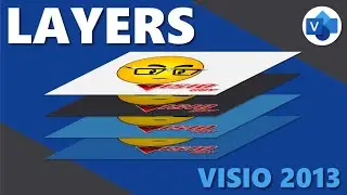Layers in Visio 2013
