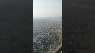 Утренний заход и посадка на полосу 25 Новосибирск