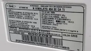 Adaptación de tarjeta nevera haceb Himalaya 404