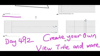 Everyday Revit (Day 492) - Custom View Title and More