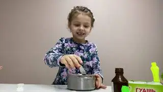 Учимся делать слайм вместе 👩‍🏫