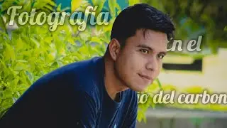 Tomando fotografía en EL OJO DEL CARBÓN balneareo