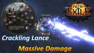 Crackling Lance is AMAZING Now (High Damage) Inquisitor - Path of Exile Ritual