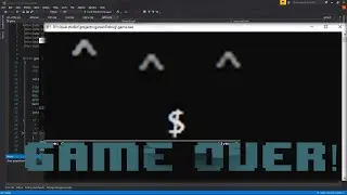 I Wrote a Game in C Programming Language NO Graphics Library.