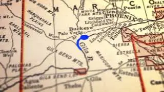 FMP134 1940 AZ Map After Effect Element 3D test 02