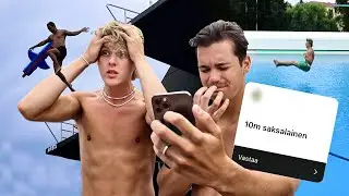 KATSOJAT PÄÄTTÄÄ TEMPUT!! 💦  ft. Nino Ärling