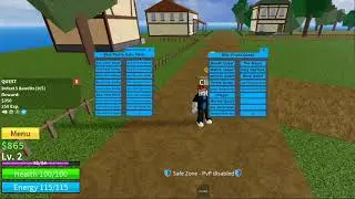 Blox Fruits Hack/Script Auto Farm 1-1100