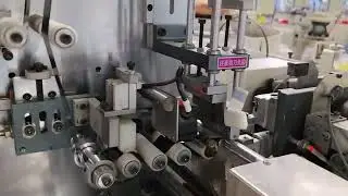 WEET Wrapping Process Automatic Machine For Axial MKP and MKT Capacitors#manufacturing@audiophile