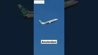 Boeing 737 Transavia Takeoff #transavia #737 #b737 #boeing #takeoff #planespotting #aviation