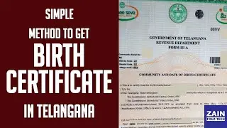 Birth certificate online apply in telangana