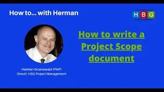 How to..with Herman - How to write a Project Scope document