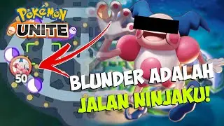BLUNDER ADALAH JALAN NINJAKU!! 😂😂 | Pokemon Unite Indonesia GAMEPLAY
