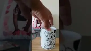 Caneca para colorir