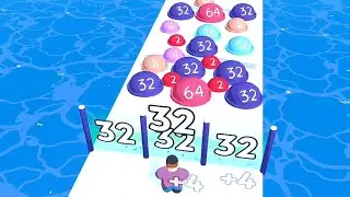 Pop It 2048 - All Levels Gameplay Walkthrough iOS Android Lvl 1-18 Part 1