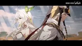 Animación Fanmade del Rey Deshret, Rukkhadevata y el desierto de Sumeru -  Genshin Impact