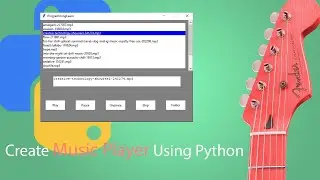How to Create a Simple Music Player in Python | Tkinter & Pygame Tutorial