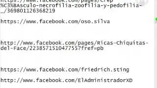 ANONYMOUS BRASIL -  SITES DE PEDOFHILIA NO FACEBOOK. 2013 ANON BRASIL.