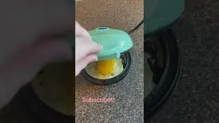 Make An Egg With Me In A Mini Waffle Maker 