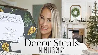 DECOR STEALS STEAL IT BOX WINTER 2021🎄