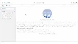 Cisco DNA Center Model Config Editor (Release: 2.1.2.0)