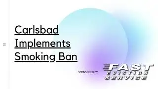 Carlsbad Implements Smoking Ban