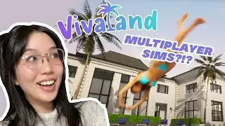 NEW MULTIPLAYER LIFE SIM GAME | Vivaland Reaction