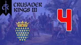 Crusader Kings 3 Türkçe yama ile // Fransa 4