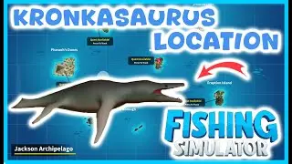 WHERE TO FIND KRONKASAURUS IN FISHING SIMULATOR (WHAT LOOT DO YOU GET + HOW TO DEFEAT IT)