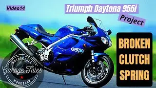 Triumph Daytona 955i video 14 -  Last mechanical job