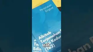 Alkitab Terjemahan Baru Edisi 2 (Penjelasan Singkat)