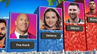 Most Followed Instagram Account 2024 || Cristiano Ronaldo, Lionel Messi, Selena Gomez, Virat Kohli