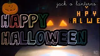 2019 Halloween with kids make jack o lantern,아이들이랑 도깨비불 (잭오랜턴)만들기 .halloween song .