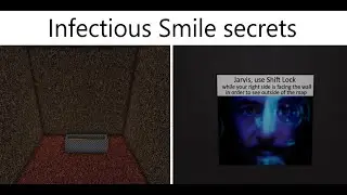 All Secrets / Easter eggs in Infectious Smile | Roblox