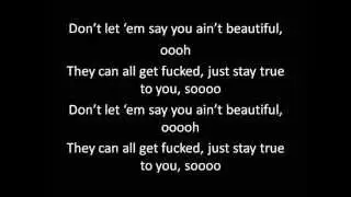 Eminem-Beautiful (Lyrics)